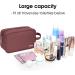 Travel Toiletry Wash Bag for Men and Women | Dopp Kit Shaving Bag | Jujube Red - Buy Online on SooperMarket.com