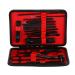 Professsional Stainless Steel Nail Clippers Fingernail Toenail Cutter Toenail Pedicure Corrector Tool Clippers Kit Manicure Tools for Nail Art Salon Home Use