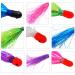 Fishing Jig Head Mylar Flash Teaser Tail Saltwater Lure Mix 10pcs - 0.34oz Sliding Weight Head Skirt Teaser in 5 Colors - Buy Online on SooperMarket.com