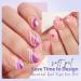 Buy Bartbox Extra Almond Press on Nails - Soft Gel Full Cover Tips 160 Pre-Designed Short Nail Extensions in XXS Almond Beige - Perfect for Geln gel! - Buy Online on SooperMarket.com