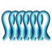 arricraft 1200 Strips 3mm Quilling Paper Strips  Quilling Art Strips  6 Colors Paper Craft Supplies for Paper Art DIY Craft Projects-Blue Gradient 3mm Blue