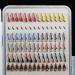 133pcs Ultra-Thin Portable Nymph Scud Midge Flies Kit with Box - Trout Fishing Fly Lures - Buy Online on SooperMarket.com