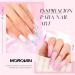 Morovan Poly Gel Starter Set - 8 Colors 48W UV/LED Lamp DIY Nail Kit for Home Use - Perfect Geln gel Poly Gel Extension Set for Women - Buy Online on SooperMarket.com