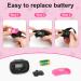 Small Dog Bark Collar - Adjustable Anti-Barking Device with Beep and Vibration - Humane Deterrent for Small to Medium Dogs - Pink - Buy Online on SooperMarket.com