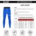 Runhit Boys Compression Leggings - Youth Athletic Tights for Basketball - Blue, Large - Buy Online on SooperMarket.com