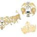 Aprince Gold Crown and Tiara | Crystal Tiaras for Women | Birthday & Bridal Headband for Wedding, Prom, Mother's Day - Buy Online on SooperMarket.com