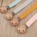 Buy TIAN-K Pacifier Chain | Natural Beech Wood & Drip-Free Cotton Linen - International Shipping Available - Buy Online on SooperMarket.com