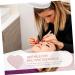 Mipcase Eyelash Adhesive Station - 2pcs Eyelash Extension Pads & Magnetic Holder - Pink Glass Crystal Gasket for False Lashes - Buy Online on SooperMarket.com