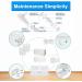 Cooler Replacement Parts Kit - Hinges, Drain Plug, Latches & Screws Combo - Buy Online on SooperMarket.com