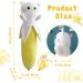 Yamepuia 21 Long Banana Cat Plush Body Pillow - Cute Kawaii Yellow Cat Throw Pillow for Kids - Perfect Gift for Boys and Girls - Buy Online on SooperMarket.com
