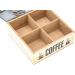 Gruppo Maruccia - Wooden Tea and Herbal Tea Box - Kitchen Container for Sugar and Tea Bags - Buy Online on SooperMarket.com