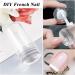 NICENEEDED Silicone French Tip Nail Stamper Kit for DIY Manicures | Clear Soft Stamping Tools for Home or Salon Use - Buy Online on SooperMarket.com