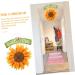 Zerodeko Fall Decor Home D cor Pendant Iron Welcome Card Sunflower 3d Front Door Wreath Sunflower Door Plaque - Buy Online on SooperMarket.com