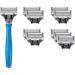 Harry s Wet Razor for Men - Complete Shaving Set with Blue Handle & 10 Replacement Blades | Premium Men s Grooming Essentials - Buy Online on SooperMarket.com
