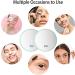Funtopia 20X/10X Magnifying Mirror and Tweezers Kit - Compact Travel Mirror for Makeup, Eyebrow Tweezing, Blackhead & Blemish Removal - 3.5 Inch Green - Buy Online on SooperMarket.com