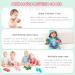 Jilociz Silicone Teething Toy Set for Babies 6-12 Months | BPA Free Chew Toys for Boys and Girls | Early Educational Sensory Toy | Soothe Gums and Provide Relief | Perfect Gift - Buy Online on SooperMarket.com
