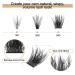 LASHVIEW DIY Cluster Lash Extension Kit - Soft, Lightweight 0.10mm Individual Cluster Lashes 9-14mm Mixed Reusable Wide Band - 56D Daily Kit - Buy Online on SooperMarket.com
