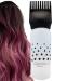 Jeanny Scalp Oil Applicator | Bottle Applicator Brush with Graduated Scale | Hair Oiling Applicator Bottle Hair Dye Brush Bottle for Hair Dyeing Black