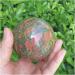 Natural Crystal Rough Natural Sphere Natural Green Flower Crystal Quartz Epidote Stone Ball Sphere 1pc for Decoration Gift Decoration feng Shui. 60-70mm - Buy Online on SooperMarket.com