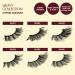 i-ENVY 2 Pairs False Eyelashes - Natural Fullness Lightweight Lashes - Textured 3D Effect - Unique Woven Pattern Lashes - (04) - Buy Online on SooperMarket.com