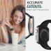 16 Pack COMMUTER Apple Watch SE (2nd Gen) Screen Protector - 2022 New Hard PC Protective Cover with Tempered Glass Film - Fits iWatch SE/6/5/4 40mm - Multiple Colors - Buy Online on SooperMarket.com