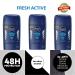 NIVEA Fresh Active Stick Deodorant 50ml - Pack of 3 | Anti-Transpirant | Ergonomic Design - Buy Online on SooperMarket.com