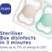 MAM Air Night Soothers 16+ Months (Pack of 2) Glow in the Dark Baby Soothers with Self Sterilising Travel Case Newborn Essentials Blue (Designs May Vary) Blue Night 1 12+ M Soother - Buy Online on SooperMarket.com