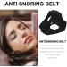 Adjustable Anti-Snoring Chin Strap for Men and Women - Stop Snoring and Improve Sleep Quality - Breathable and Adjustable Design - Black - Buy Online on SooperMarket.com