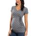Love2Mi Women Maternity Breastfeeding Tops Long Sleeve V-Neck Cute Maternity Clothes L Floral 45-short