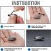 20 Pack Twist-Lock Rubber Core Weights Sinker Set - Sizes 1/16oz to 1oz (20 Pcs) - Buy Online on SooperMarket.com