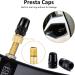 Cycling Tire Tools Set with Presta to Schrader Adapter and Valve Caps - 15 Pieces | Bike & Car Tire Valve Converter Kit - Buy Online on SooperMarket.com