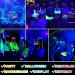 Glow in the Dark Neon Face Body Paint Set - 6 Colors, Washable Black Light Makeup for Party, Halloween, Christmas, Cosplay - 0.48oz Tubes - Buy Online on SooperMarket.com
