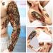 Classic Sailor Jerry Style Temporary Tattoo Sleeves - 55 Old School Stickers for Adults, Kids, Men, Women - American Traditional Flower Design - Buy Online on SooperMarket.com