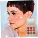 WOONEKY 1pc 9 Loose Powder Makeup Palette 9 Blush Shade Matte Powder Blush Press Powder Makeup Face Blushe - Buy Online on SooperMarket.com