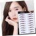 Baluue 4pcs Eyebrow Stickers False Eyebrows Dark Brown Hair Like Eyebrows Water Transfer Paper with Soy Ink - Buy Online on SooperMarket.com