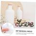 STOBOK Letter Stencil Alphabet Casting Mold Foot Charm White Crystal Mother Accessories White 19.7X9.2X1.6CM - Buy Online on SooperMarket.com