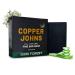 Copper Johns Dark Forest Fine Cold Process Shea Butter & Activated Charcoal Soap Bar for Men with Coconut Oil and Canola Oil for even Skin Tone Deep Cleanse Unclogs Pores Removes Dead Skin Cells