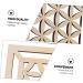 Cabilock 1pc Wooden Wall Hangings Sacred Geometry Home Decor Of Life Wall Art Geometric Wall during As Shown1 - Buy Online on SooperMarket.com