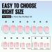 TOMICCA Extra Short Oval Nail Tips 180PCS Pink Soft Gel Nails - 3 in 1 Base Coat Coverage - Matte Full Coverage Nail Tips for Nail Art Extensions - Buy Online on SooperMarket.com