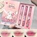 Mrettick 3 Colors Jelly Lipstick Tinted Lip Gloss Heart Shape Lip Stain Mirror Hydrating Jelly Love Lipstick Long Lasting Moisturizing Tinted Lip Balm Non-sticky (B)