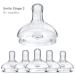 Smilo Anti-Colic Bottle Nipple Fast Flow Stage 3 - 9M+ | Pack of 6 | Smooth Flow Design | Anti-Colic Relief | Suitable from 9 Months - Buy Online on SooperMarket.com