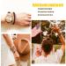Buy AXEN 8PCS Elastic Hair Ties for Women & Girls | Soft Cotton Ponytail Holders for Thick & Curly Hair | Mix Colors Available - International Shipping - Buy Online on SooperMarket.com