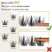 D Curl 12mm 72 Clusters B&Q Lash Clusters | Natural DIY Lash Extensions | Soft Fluffy Cluster Eyelash Extensions (B31 D-12mm) - Buy Online on SooperMarket.com