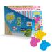 INKEE Peppa Pig Mini Bath Bombs Kids Pack of 10 - 30 Bath Bombs - Fun Colors Almond Oil & Strawberry Fragrance 8x Peppa Pig Bath Bombs