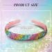 Waydress Rhinestone Headband Set - 4 Pieces Crystal Sparkly Jewel Bling Hair Accessories for Women (Bright Color) - Buy Online on SooperMarket.com