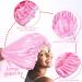 4PCS Silk Bonnet Set for Black Women - Satin Bonnets for Sleeping, Silk Sleep Cap for Curly Hair - Buy Online on SooperMarket.com