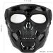 Airsoft Full Face Tactical Paintball Mask - Clear Lens for Halloween, Cosplay & CS Games - Buy Online on SooperMarket.com