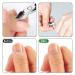 opove X7 Space Gray Cuticle Trimmer - Stainless Steel Nippers for Manicure & Pedicure - Buy Online on SooperMarket.com
