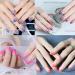 Temperature Change Nail Polish Colour Temperature Control Nail Polish - Long-Lasting Nail Polish Set - Colour Changing Temperature Control Nail Polish Nail Art Design Without UV Lamp (B Set) - Buy Online on SooperMarket.com