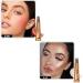 2 Color Contour Beauty Wand: Liquid Concealer & Highlighter Stick (Blush Peach & Highlight Pearl White) - Buy Online on SooperMarket.com